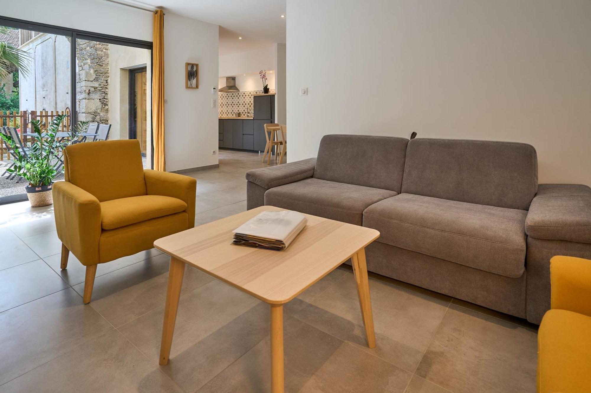 Bel appartement avec piscine chauffée Pezens Esterno foto